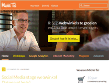 Tablet Screenshot of micheltel.nl